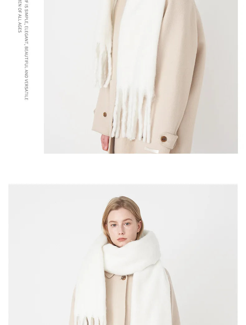 Luxury Cashmere Tassel Shawl