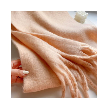 Luxury Cashmere Tassel Shawl