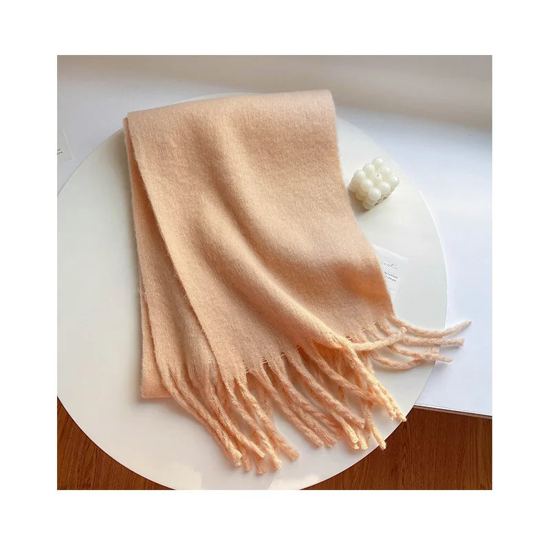 Luxury Cashmere Tassel Shawl