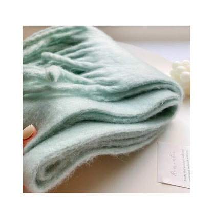 Luxury Cashmere Tassel Shawl