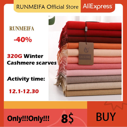 Luxury Cashmere Tassel Shawl
