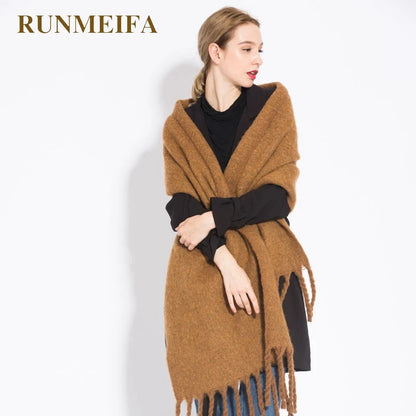 Luxury Cashmere Tassel Shawl