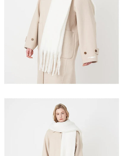 Luxury Cashmere Tassel Shawl