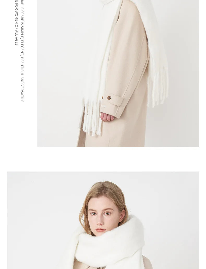 Luxury Cashmere Tassel Shawl