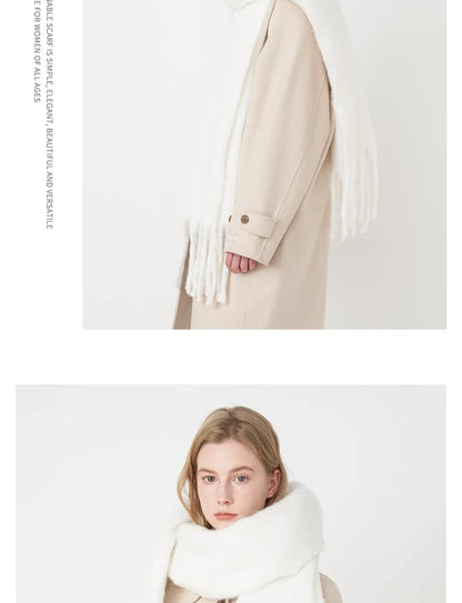 Luxury Cashmere Tassel Shawl