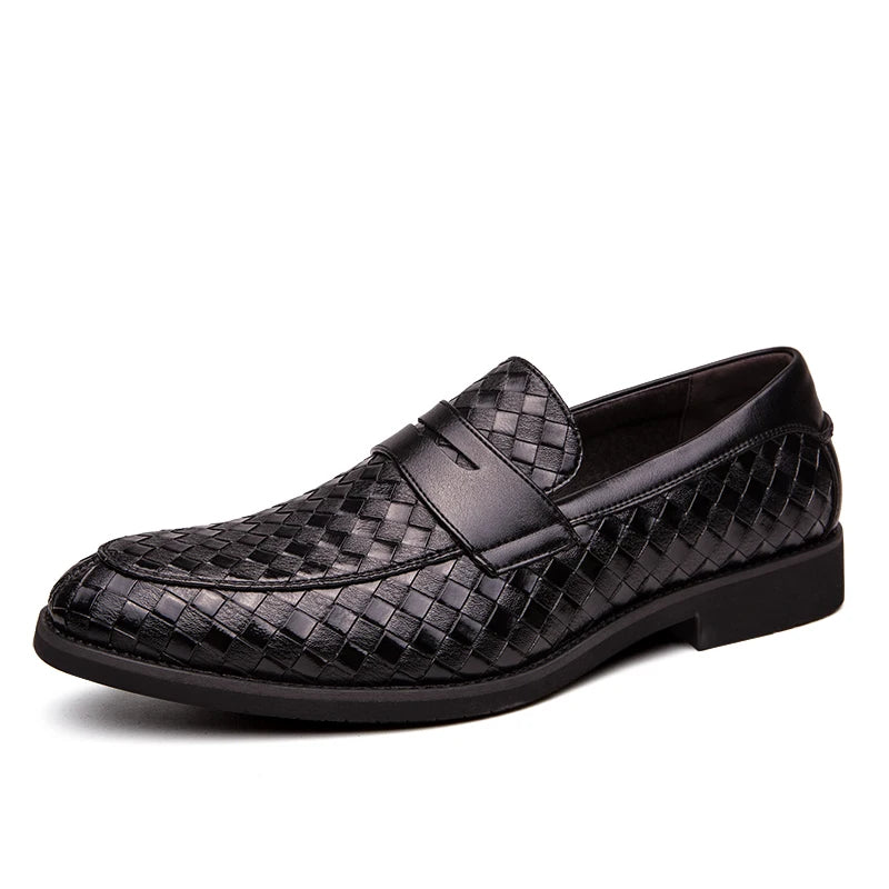 JKPUDUN Luxury Genuine Leather Oxfords