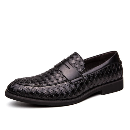 JKPUDUN Luxury Genuine Leather Oxfords