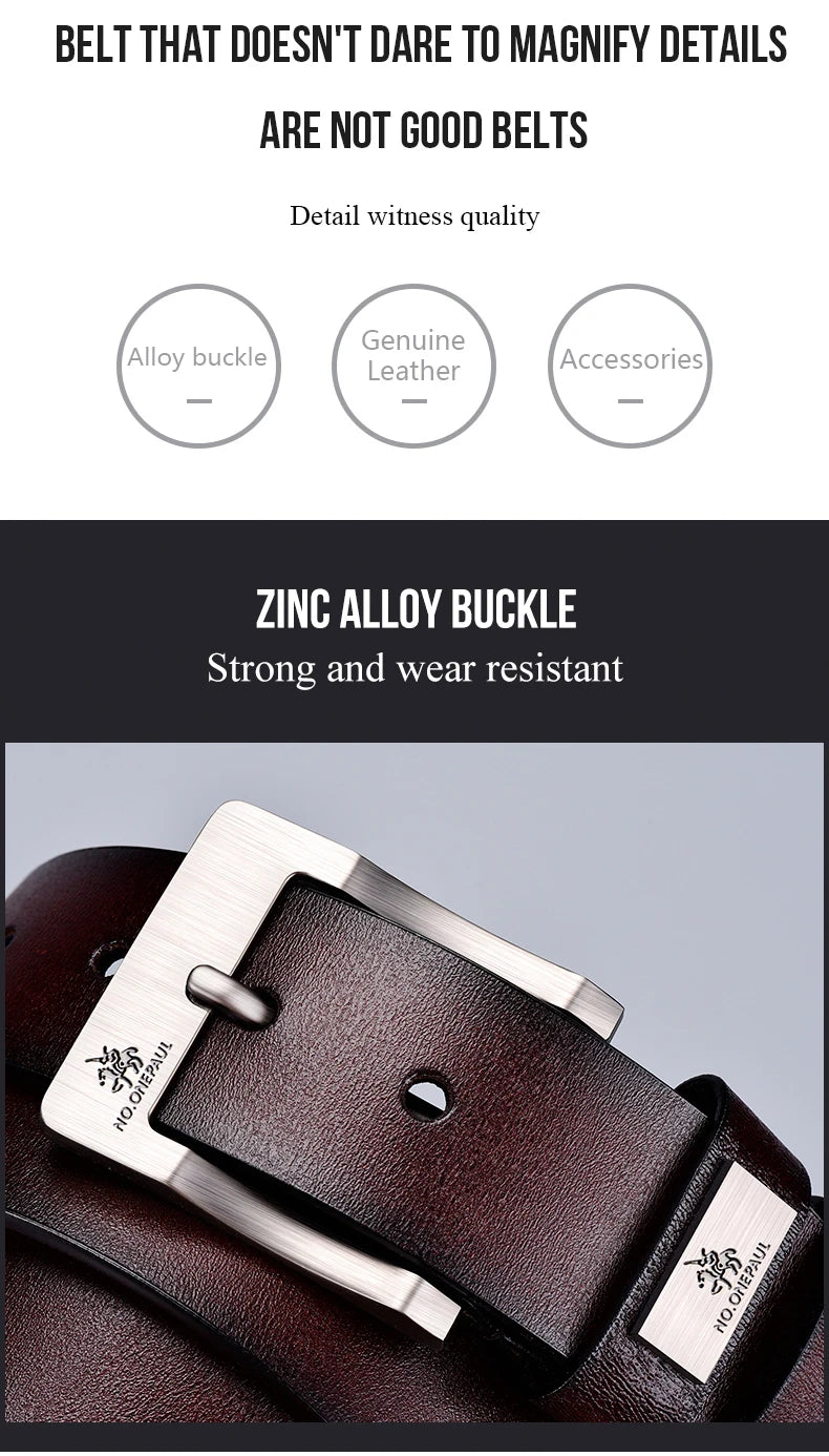 Premium Genuine Leather Belt