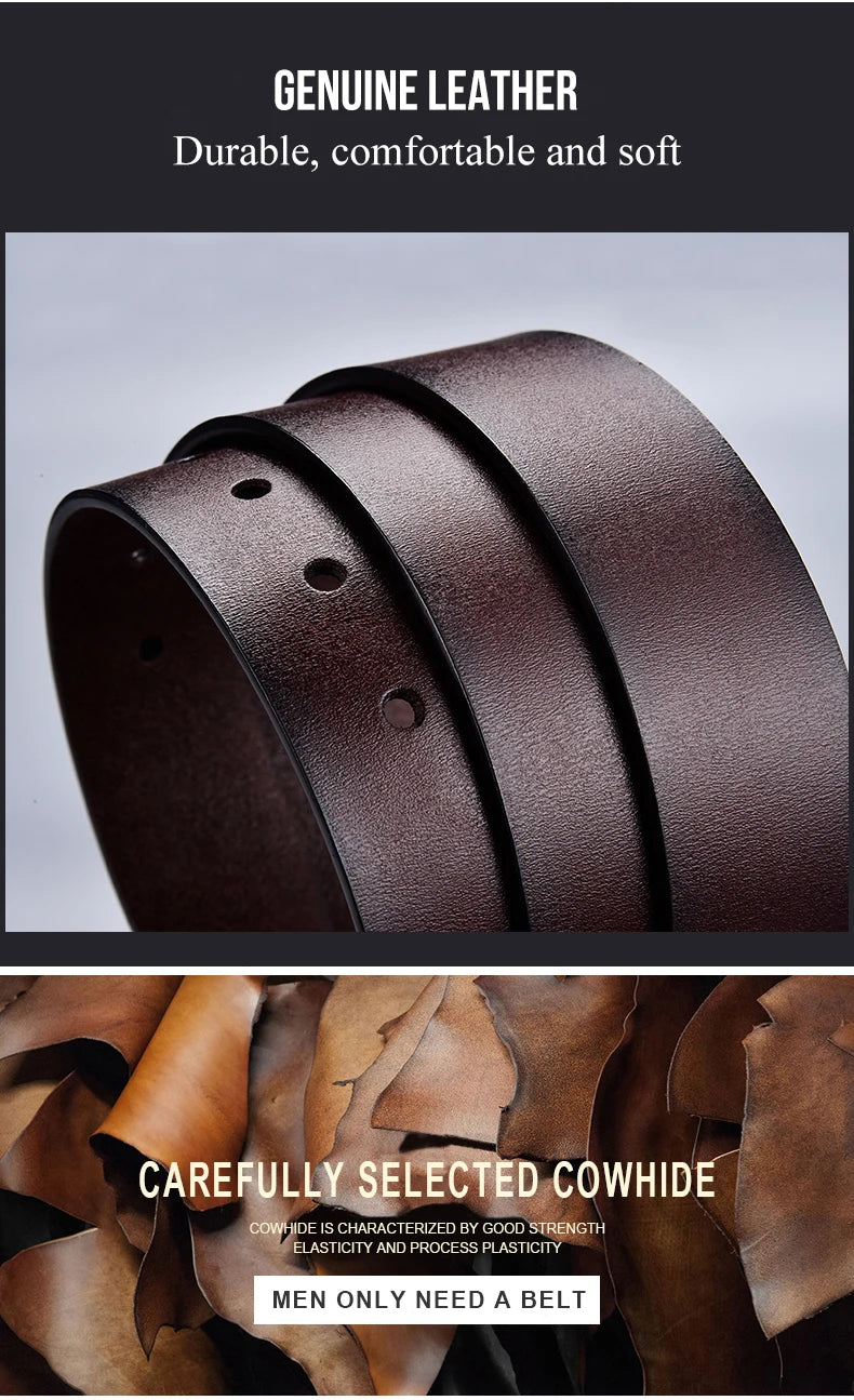 Premium Genuine Leather Belt