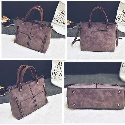 LuxeForm Leather Tote