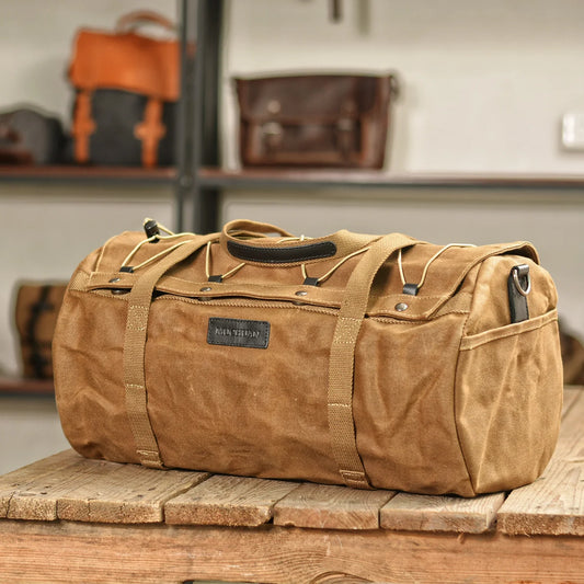 Men's Canvas Travel Fitness Bag