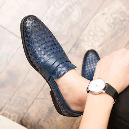 JKPUDUN Luxury Genuine Leather Oxfords