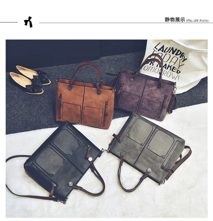 LuxeForm Leather Tote