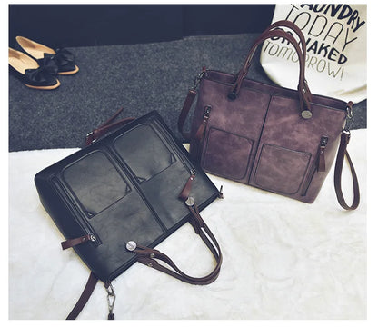 LuxeForm Leather Tote
