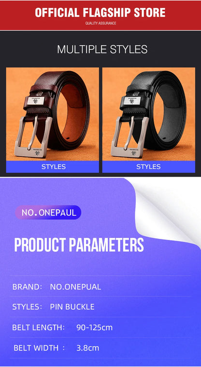 Premium Genuine Leather Belt