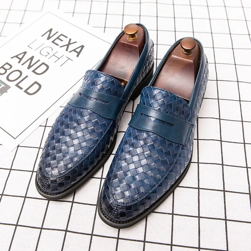 JKPUDUN Luxury Genuine Leather Oxfords