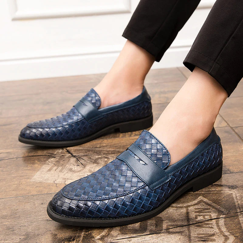 JKPUDUN Luxury Genuine Leather Oxfords