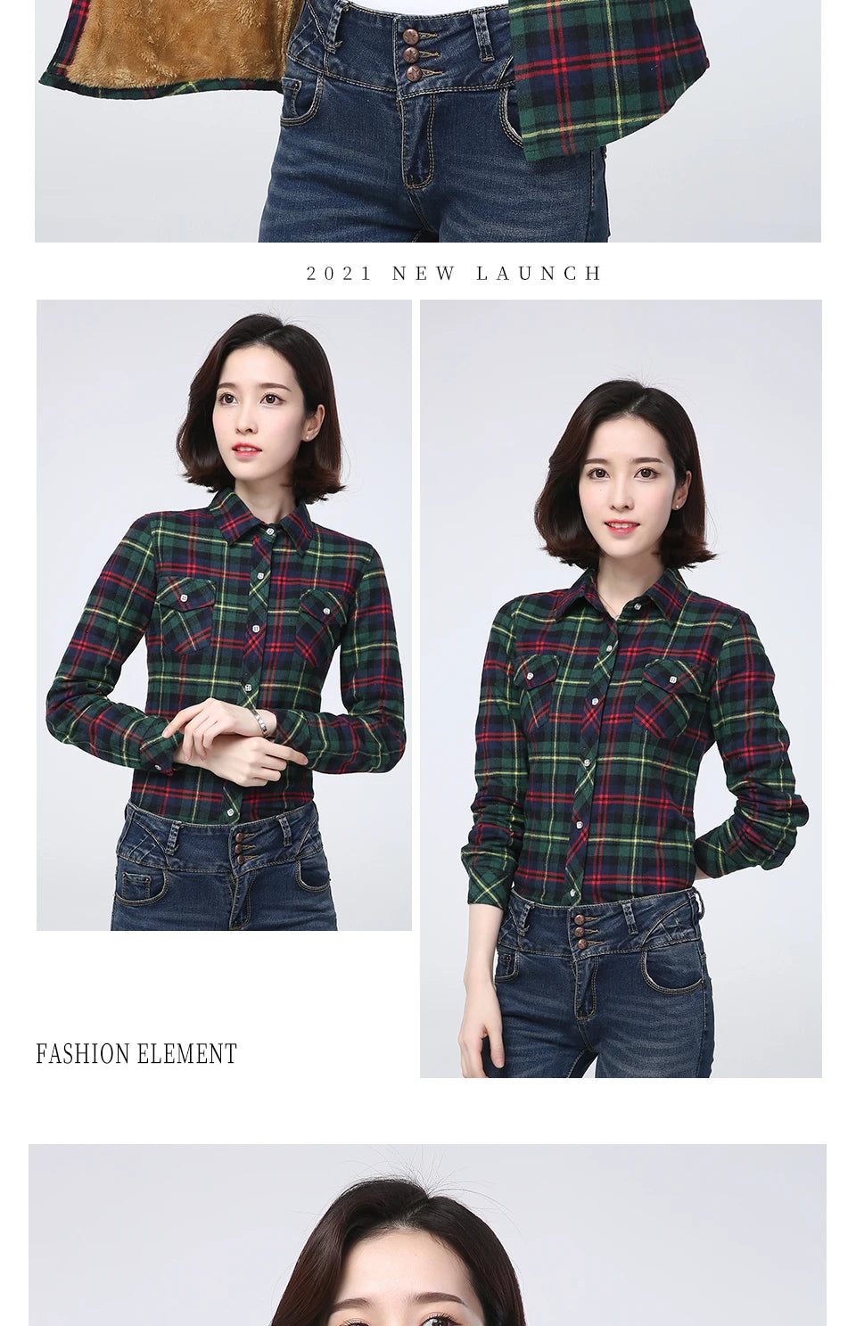 Cozy Plaid Fleece Jacket