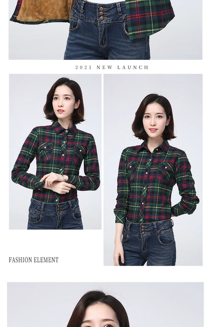 Cozy Plaid Fleece Jacket
