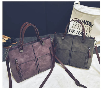 LuxeForm Leather Tote