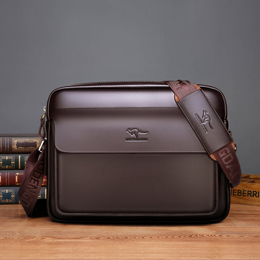 UrbanEdge Leather Sling Pack