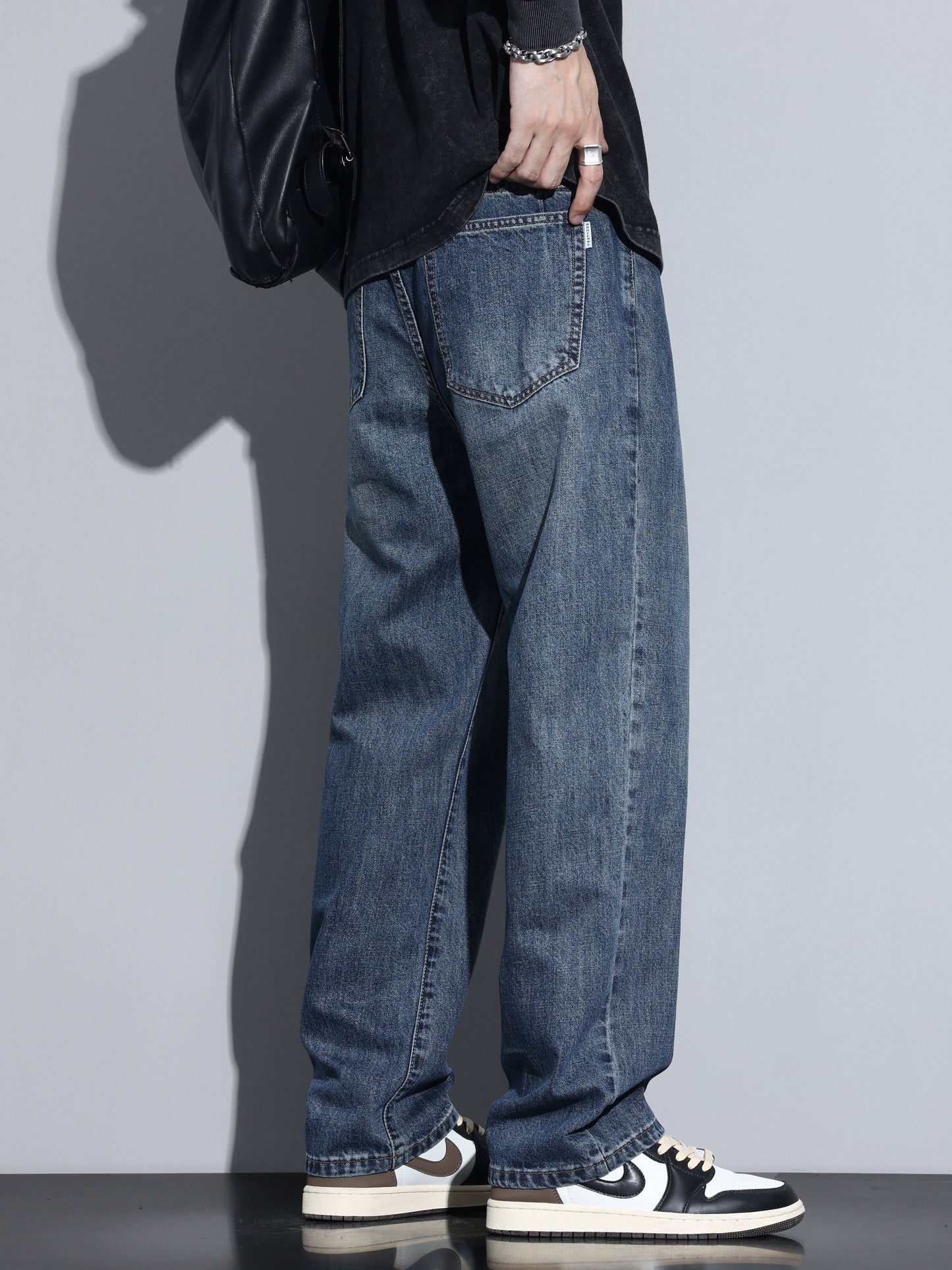 Kuvine Fleece-Lined Thick Jeans
