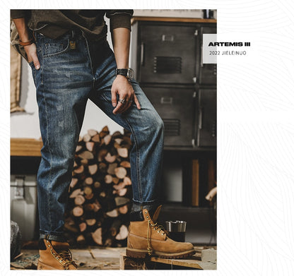 Trendy Fleece-lined Denim Jeans