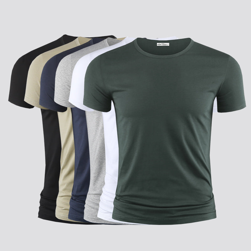 Modal Blend Youth Spring &amp; Summer Crewneck T-Shirt