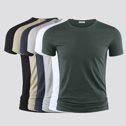 Modal Blend Youth Spring &amp; Summer Crewneck T-Shirt