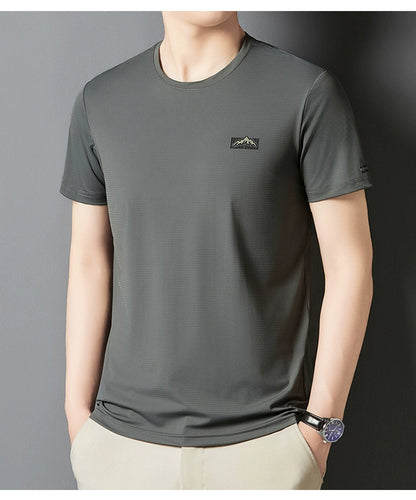 Mulberry Silk Crew Neck Tee