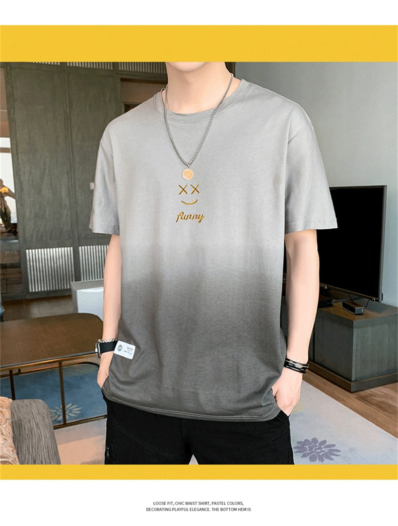 Trendy Breathable Cotton T-Shirt