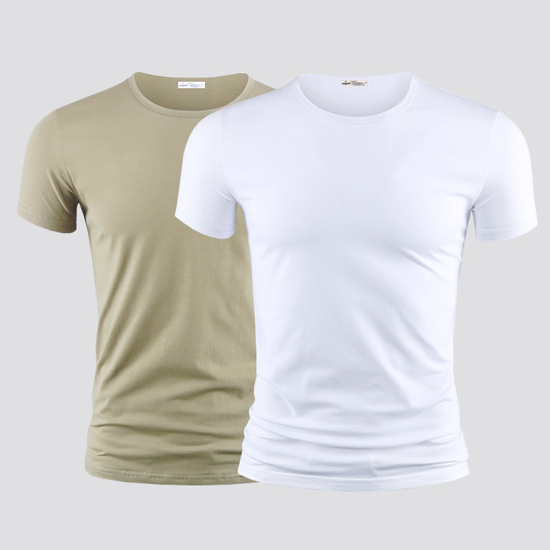 Modal Blend Youth Spring &amp; Summer Crewneck T-Shirt