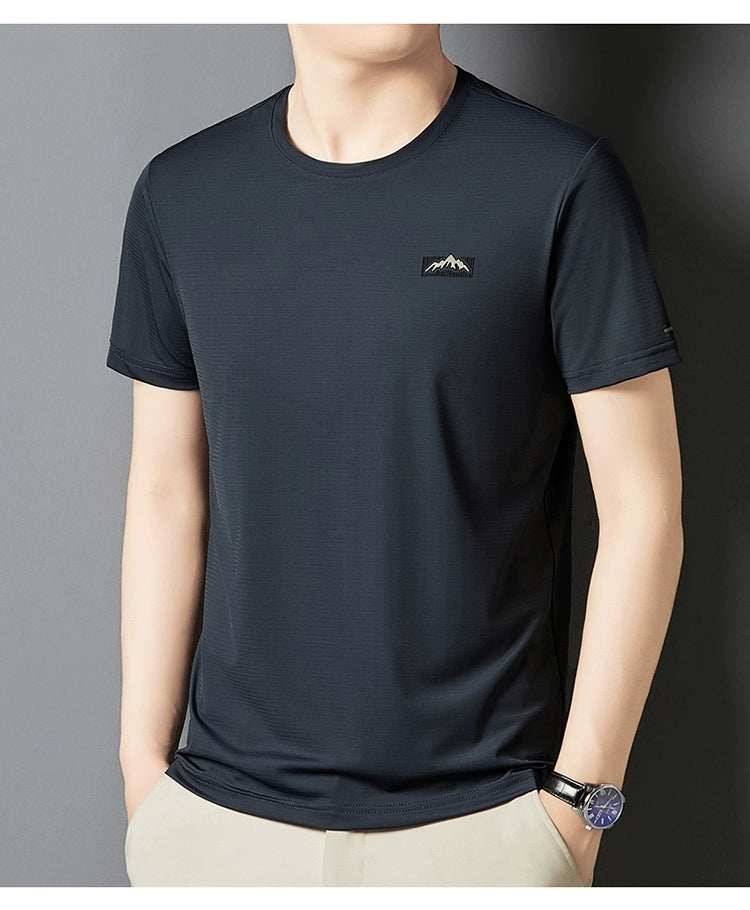 Mulberry Silk Crew Neck Tee