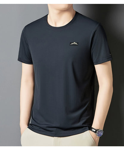 Mulberry Silk Crew Neck Tee