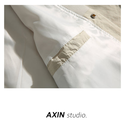 Trendy Axin V Neck Loose Outwear