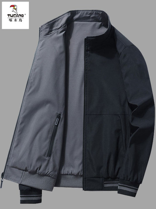 Men's Stand Collar Executive Leisure Jacket