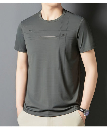 Mulberry Silk Crew Neck Tee