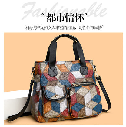 Vintage Leather Shoulder Handbag