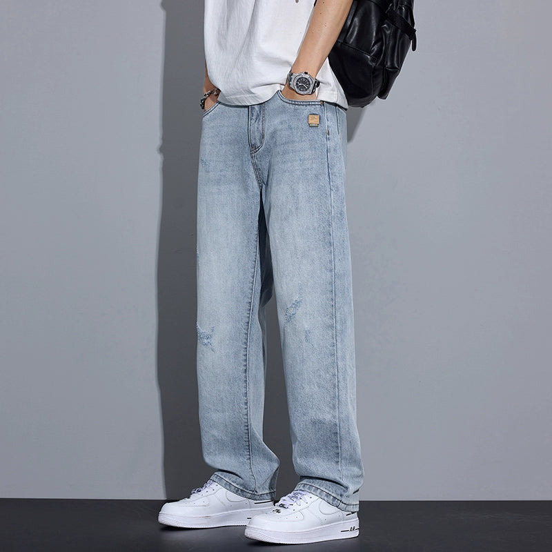 Kuvine Fleece-Lined Thick Jeans