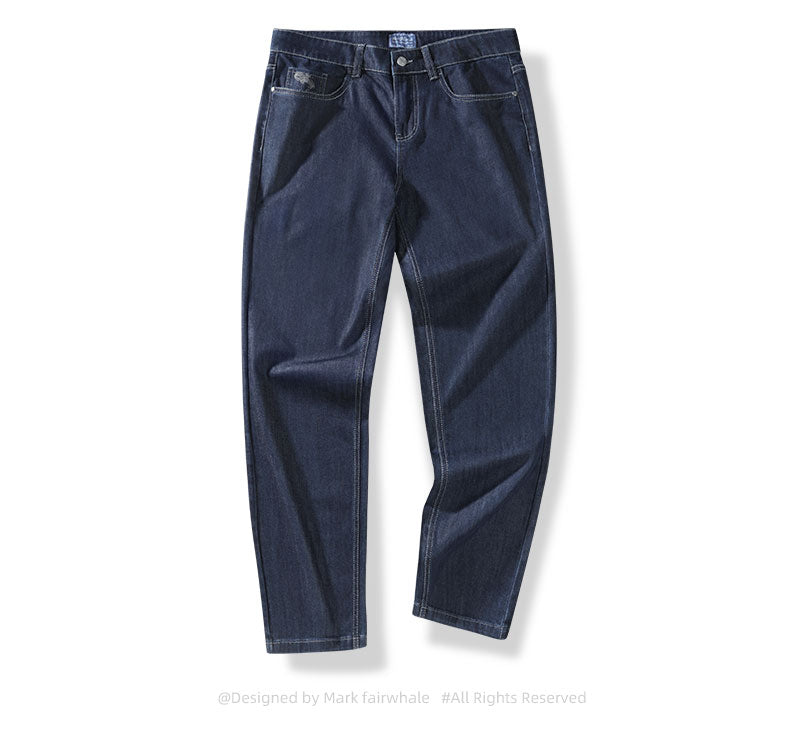 Youth Embroidered Denim Trousers