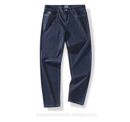 Youth Embroidered Denim Trousers