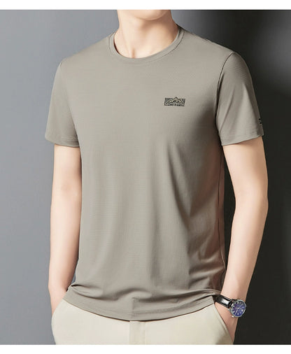 Mulberry Silk Crew Neck Tee