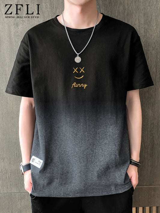 Trendy Breathable Cotton T-Shirt