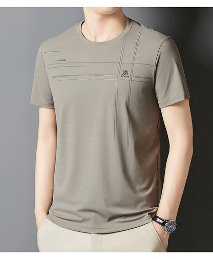 Mulberry Silk Crew Neck Tee