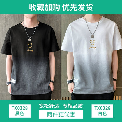 Trendy Breathable Cotton T-Shirt