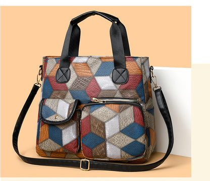 Vintage Leather Shoulder Handbag