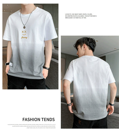 Trendy Breathable Cotton T-Shirt