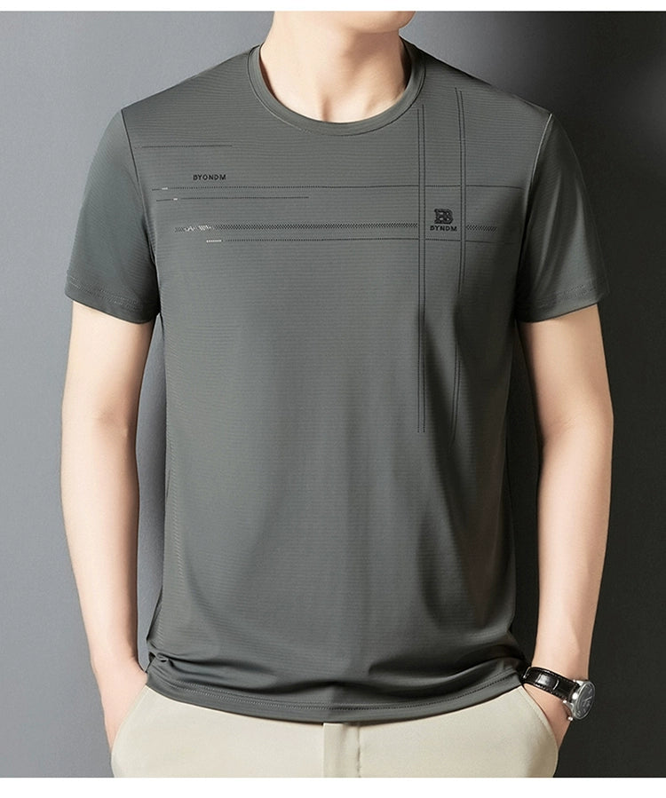 Mulberry Silk Crew Neck Tee