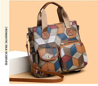 Vintage Leather Shoulder Handbag