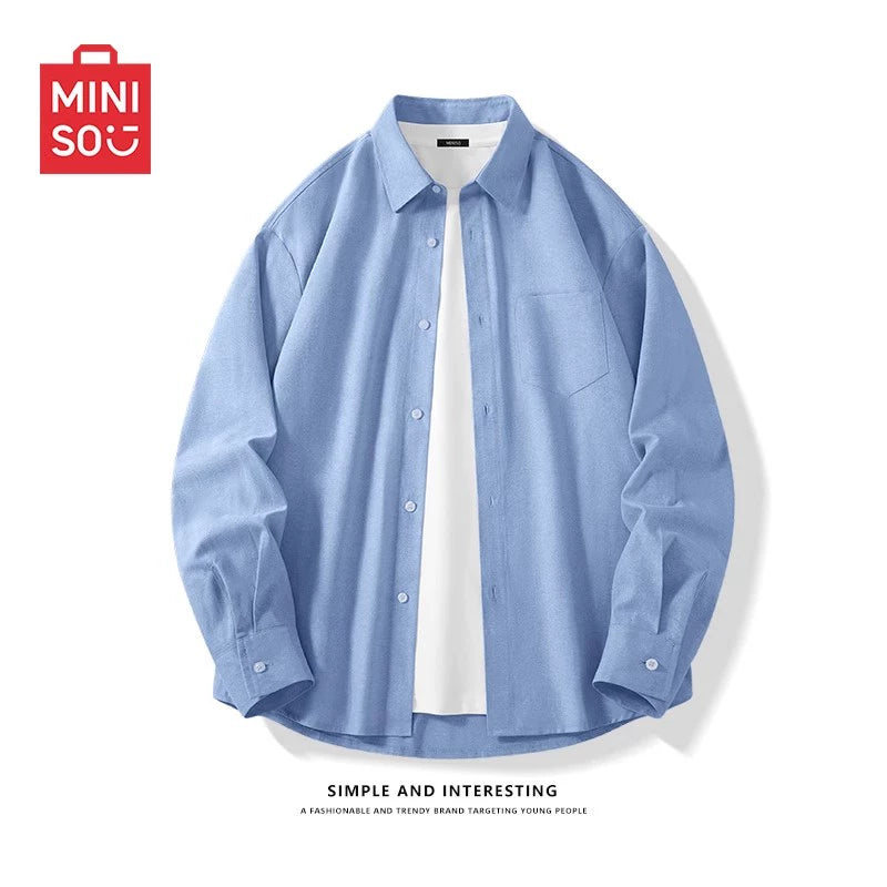 Boys Striped Oxford Shirt